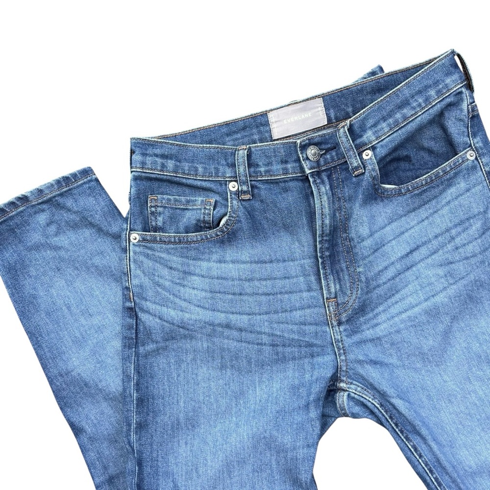 Everlane Jeans High Rise Straight Denim 28 Ankle